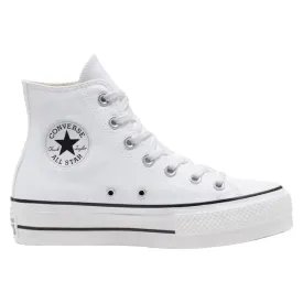 - CONVERSE Women Chuck Taylor Lift Canvas Hi White - (560846) - WWH - R1L7
