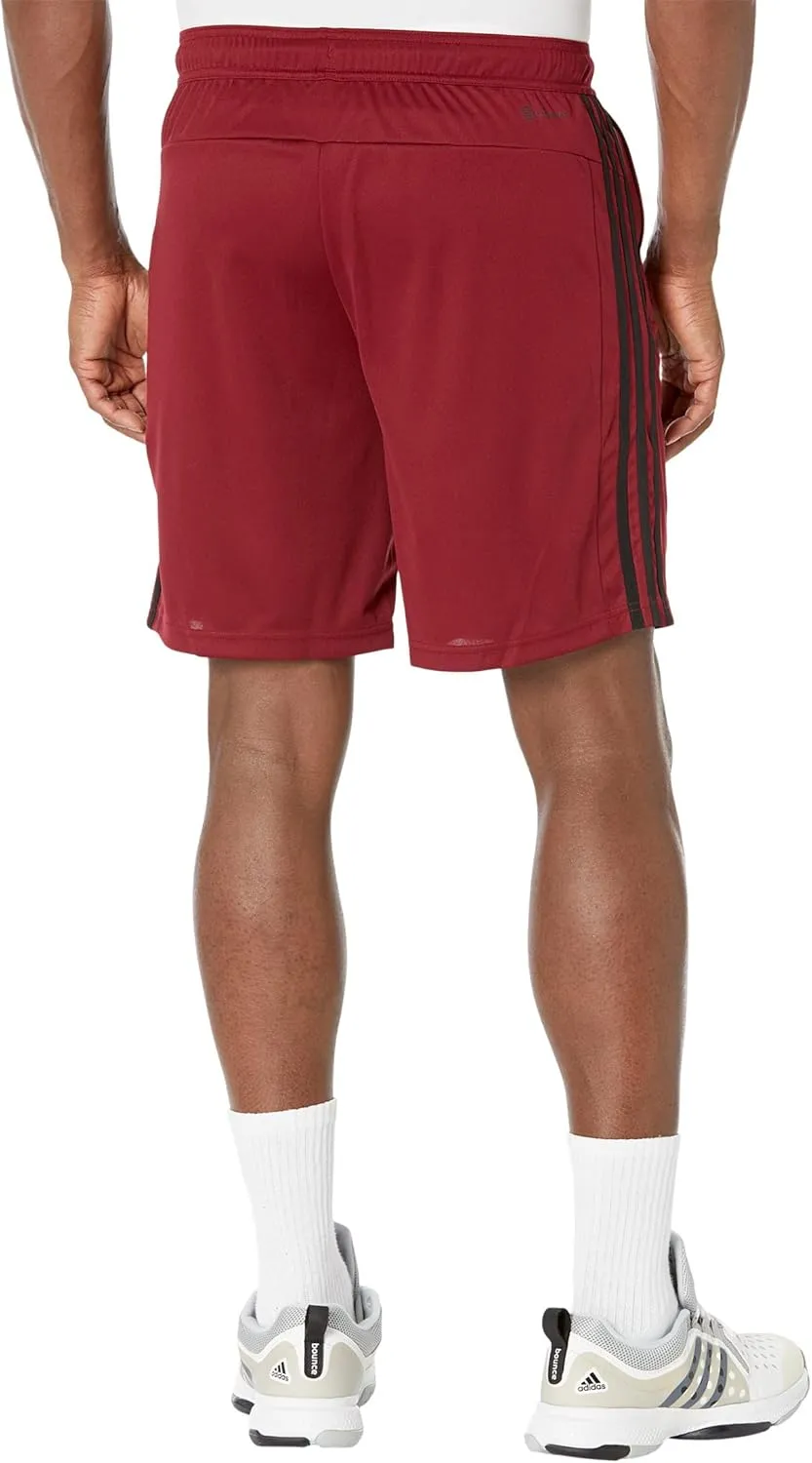 adidas Men's Essentials Pique 3-Stripes Training Shorts