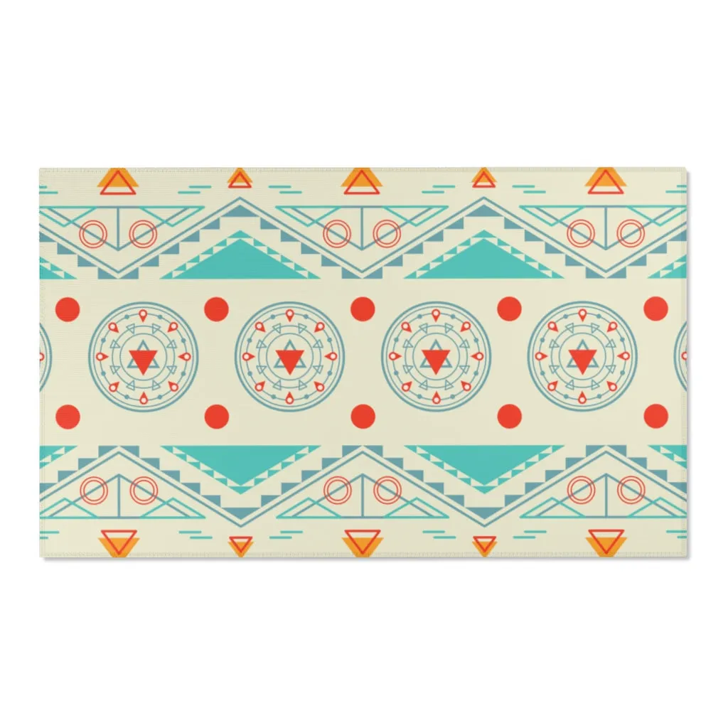 Area Accent Rugs, Rustic Lightweight Rug