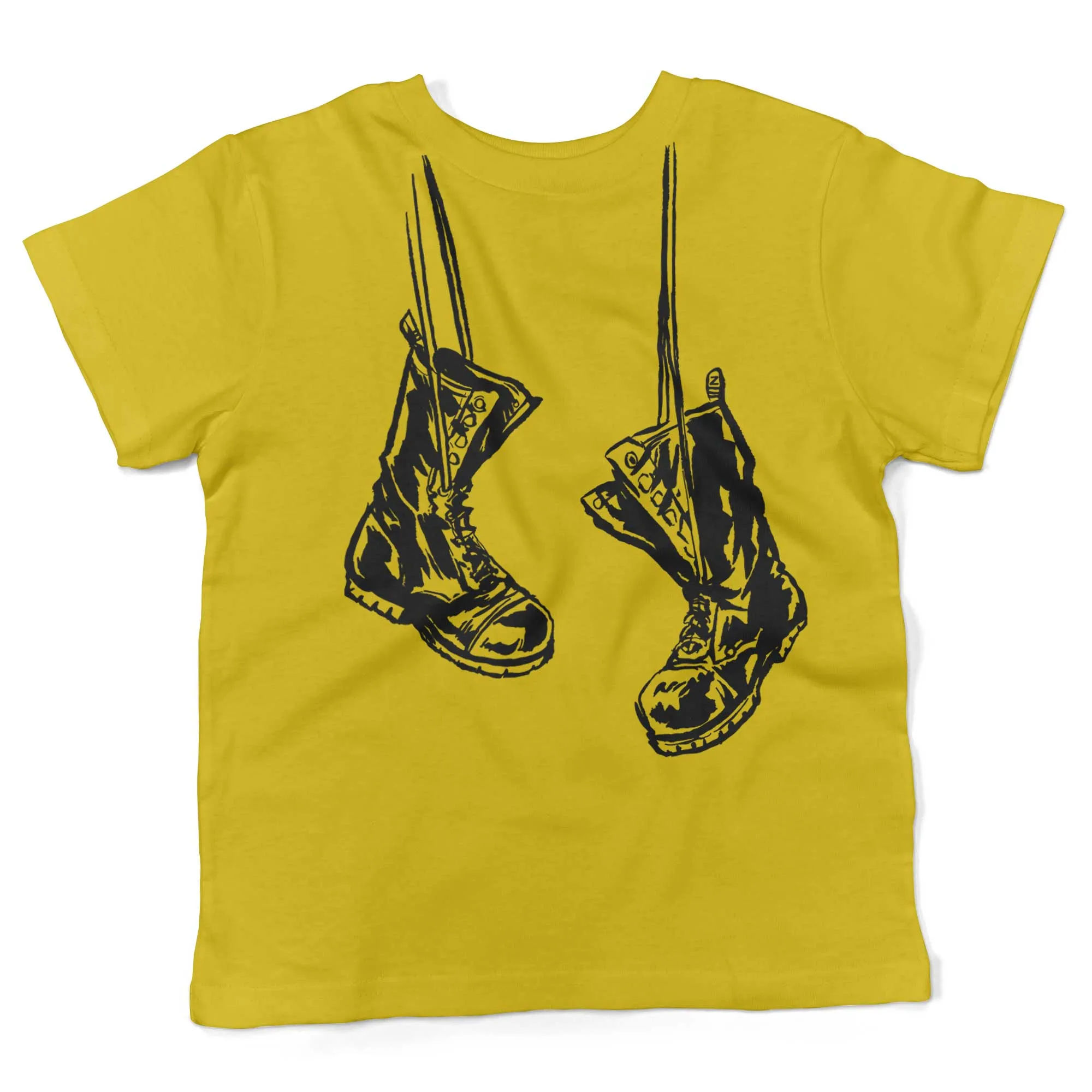 Baby Combat Boots Toddler Shirt