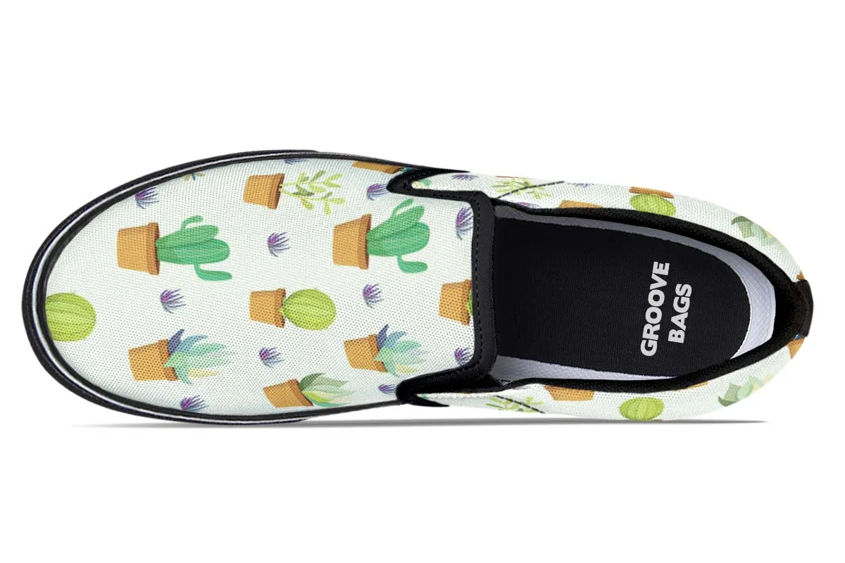Cactus Party Slip-On Shoes