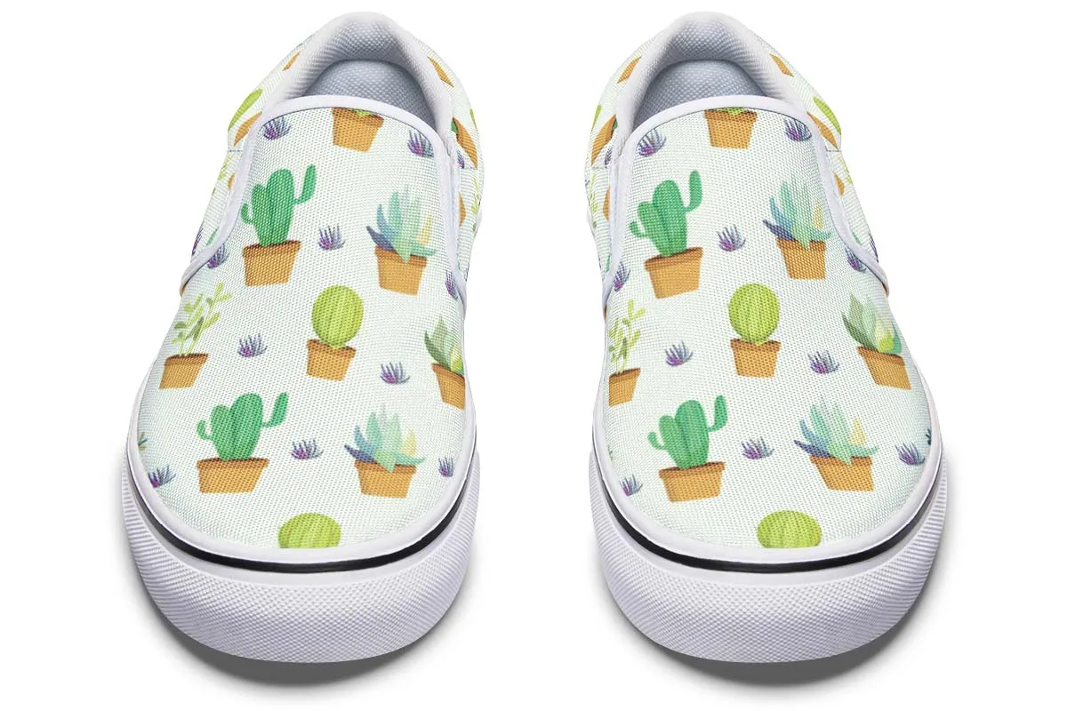 Cactus Party Slip-On Shoes