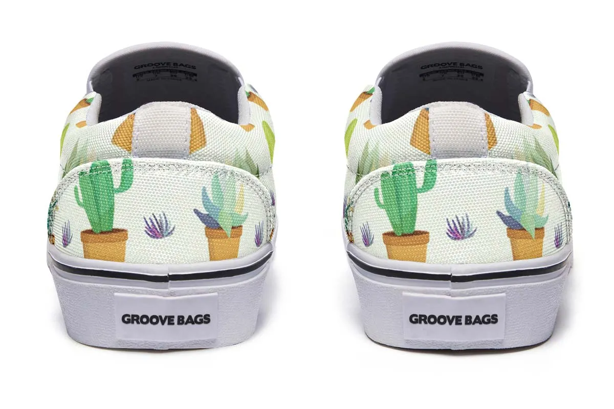 Cactus Party Slip-On Shoes