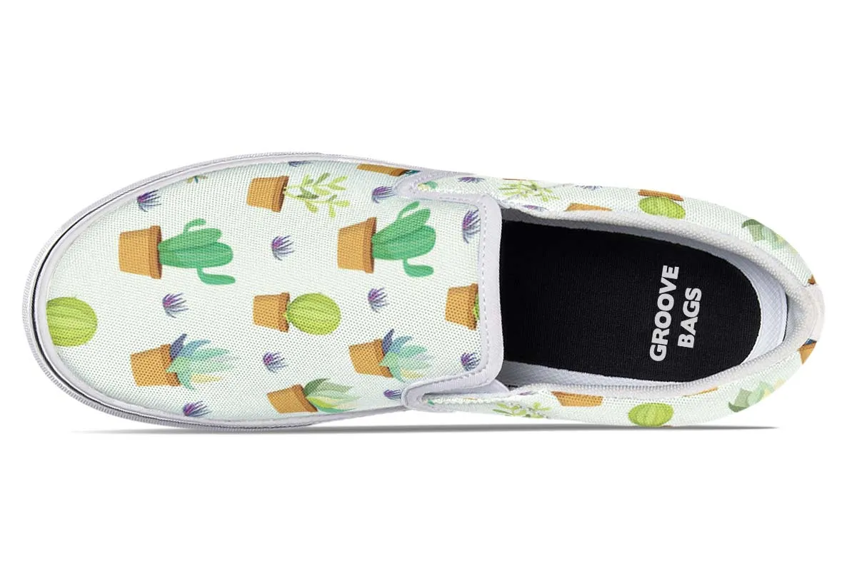 Cactus Party Slip-On Shoes