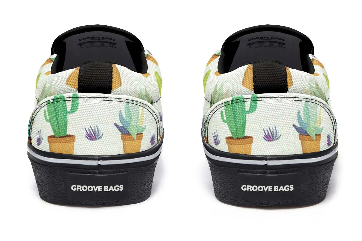 Cactus Party Slip-On Shoes