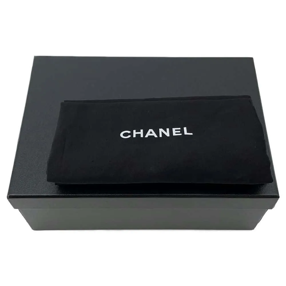 Chanel CC turnlock Matelasse loafers Black G36646 Lambskin Size 38C