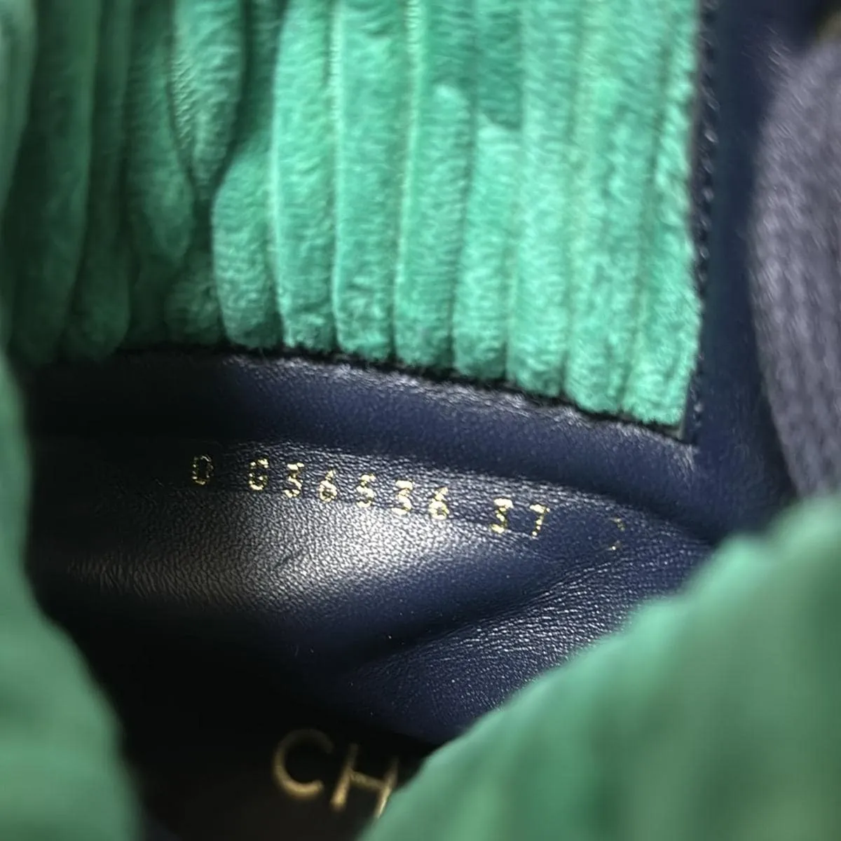 Chanel suede Combat boots