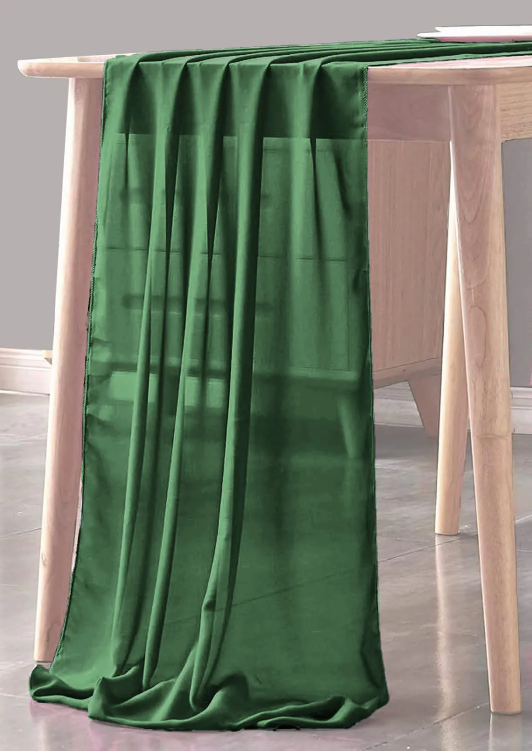 CHIFFON SHEER TABLE RUNNER (18" inches x 120" inches)