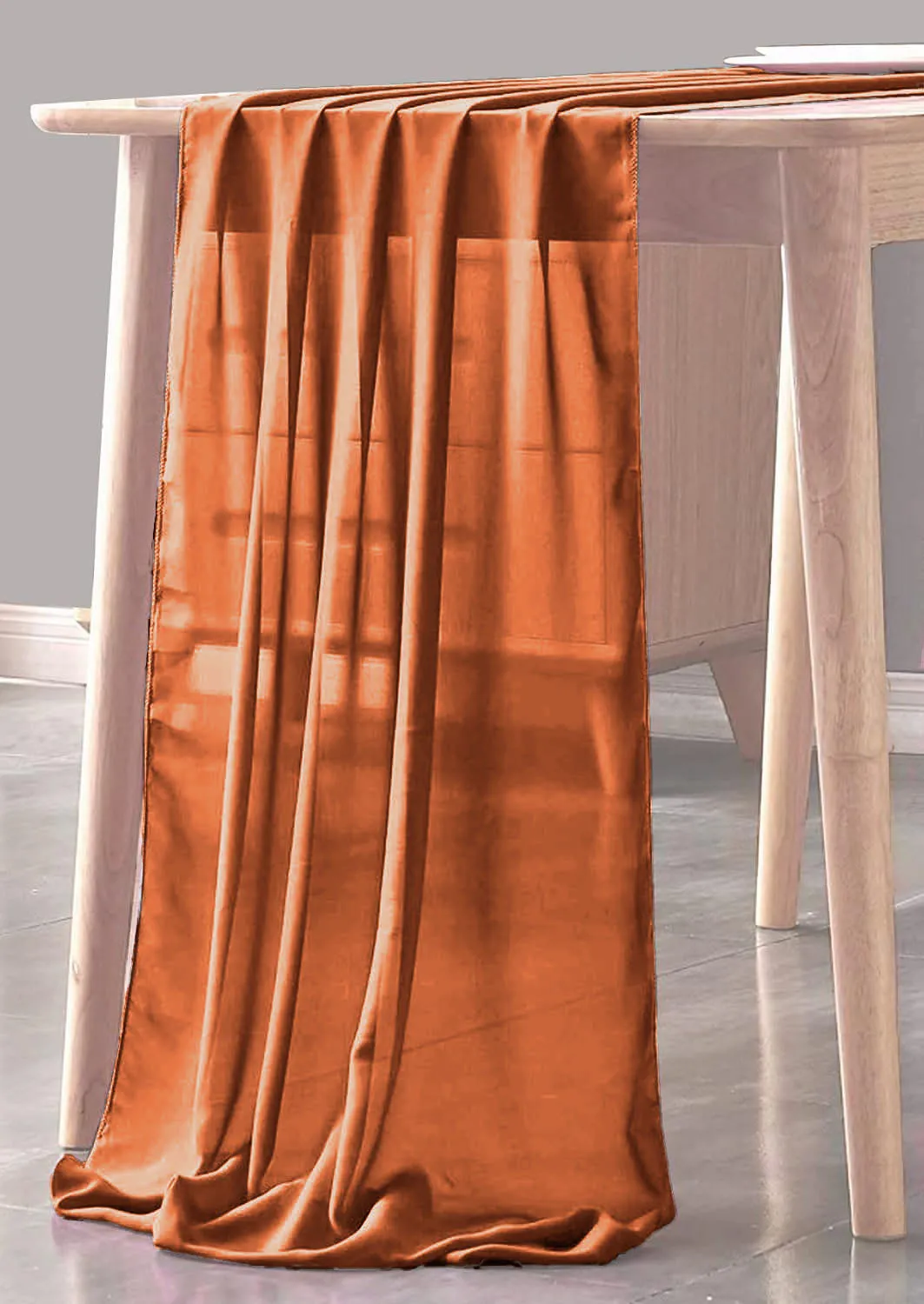 CHIFFON SHEER TABLE RUNNER (18" inches x 180" inches)