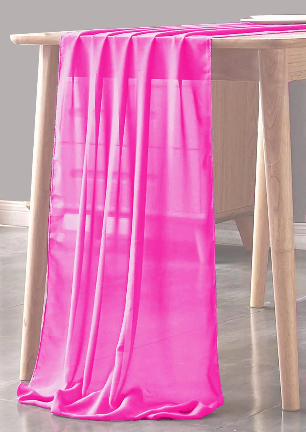 CHIFFON SHEER TABLE RUNNER (18" inches x 180" inches)