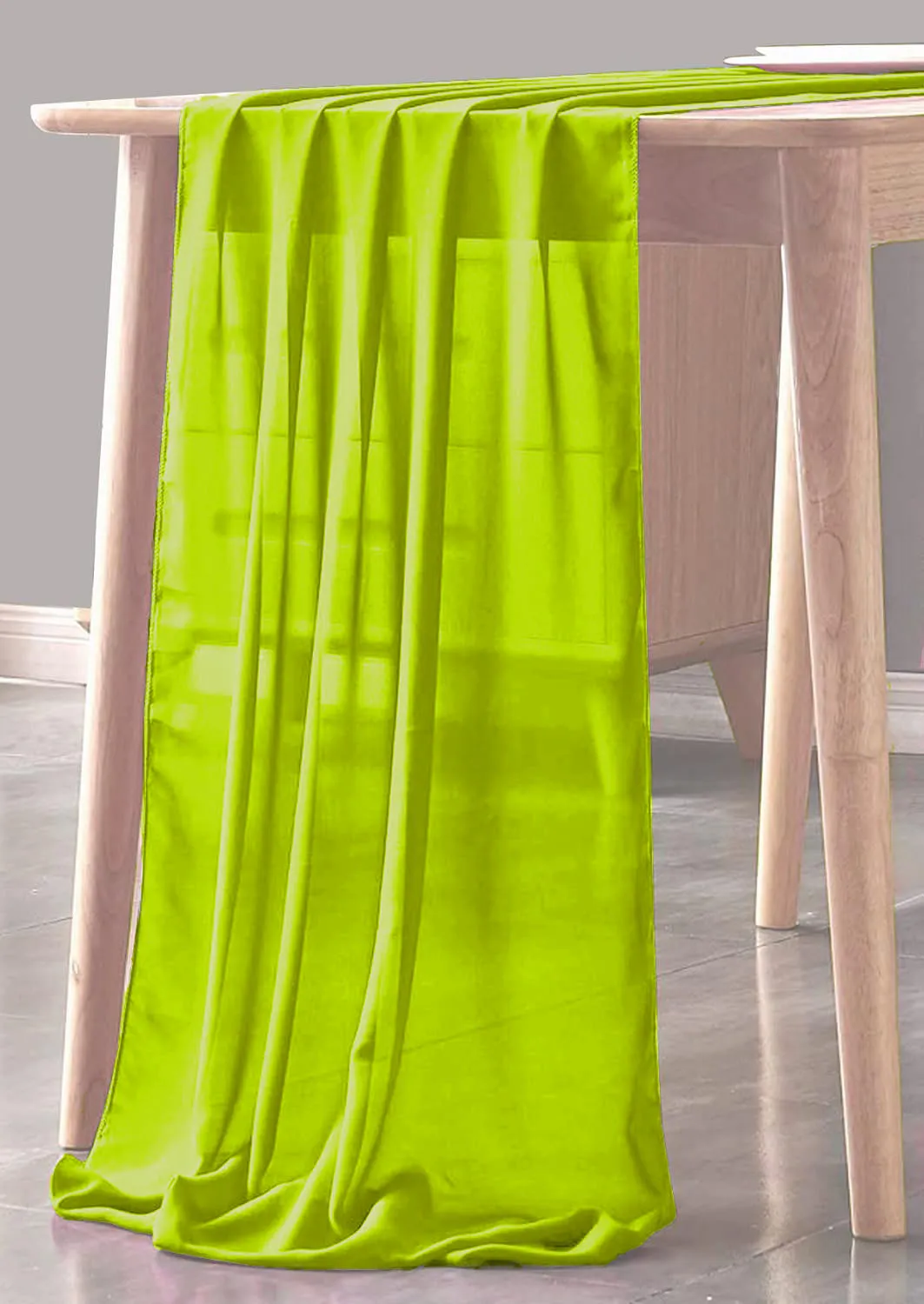 CHIFFON SHEER TABLE RUNNER (18" inches x 180" inches)