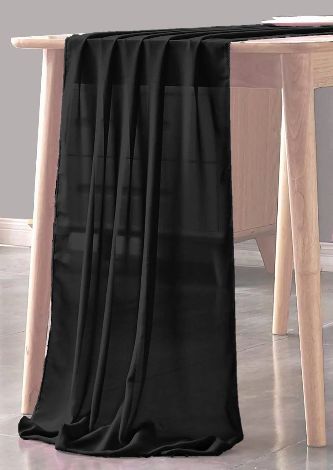 CHIFFON SHEER TABLE RUNNER (18" inches x 180" inches)