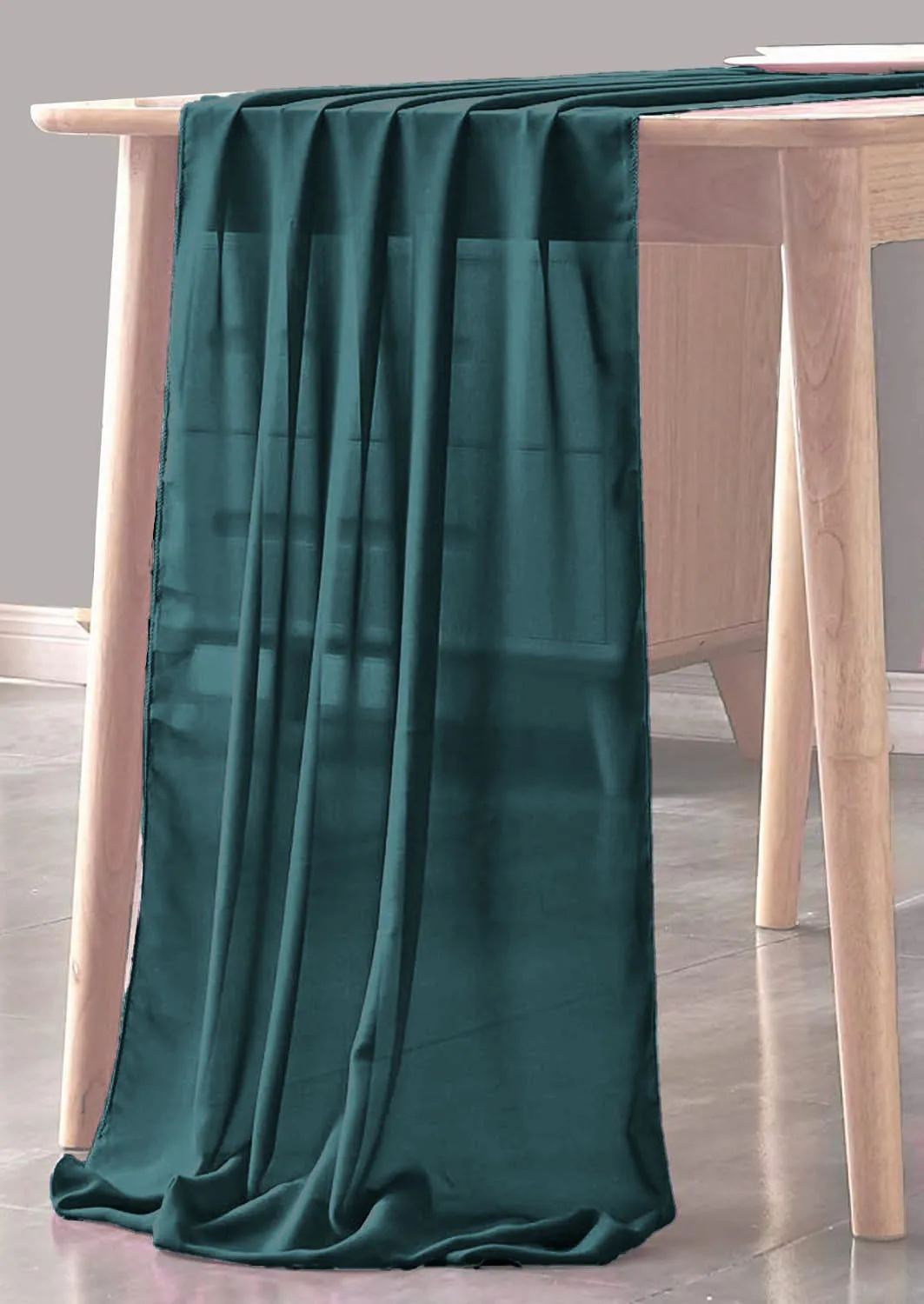 CHIFFON SHEER TABLE RUNNER (18" inches x 180" inches)