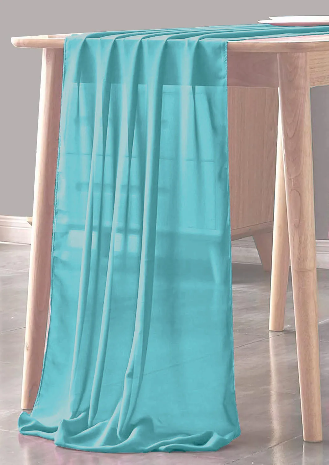 CHIFFON SHEER TABLE RUNNER (18" inches x 180" inches)