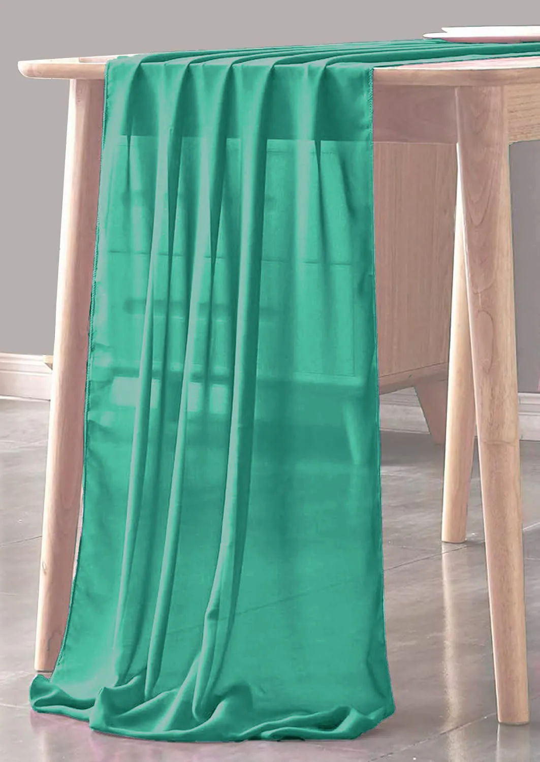 CHIFFON SHEER TABLE RUNNER (18" inches x 180" inches)