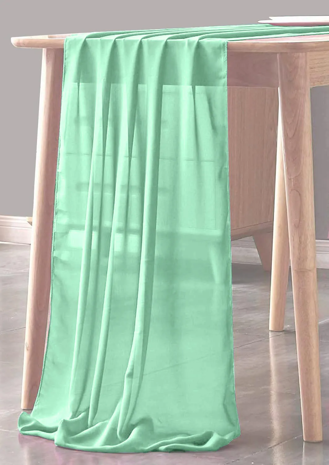 CHIFFON SHEER TABLE RUNNER (18" inches x 180" inches)