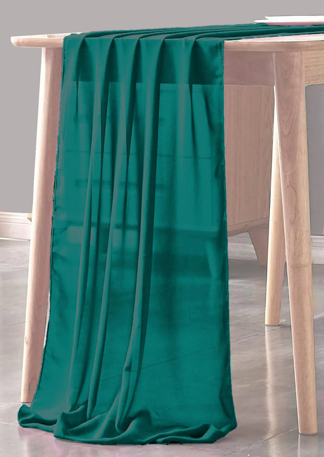 CHIFFON SHEER TABLE RUNNER (18" inches x 180" inches)