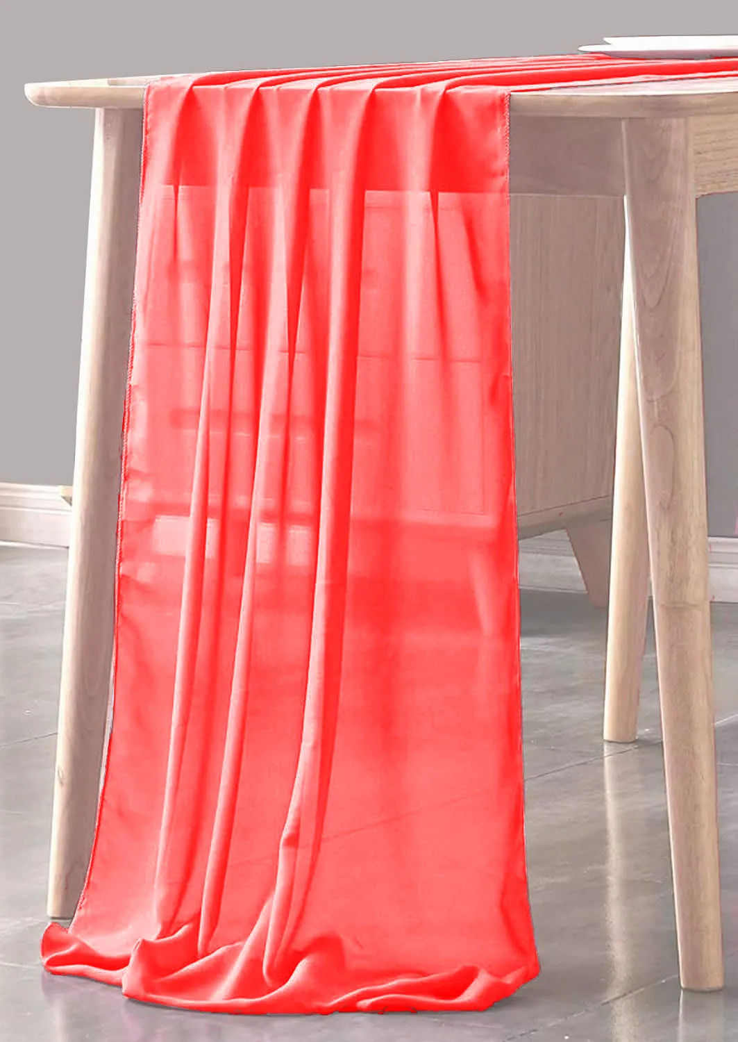 CHIFFON SHEER TABLE RUNNER (18" inches x 180" inches)