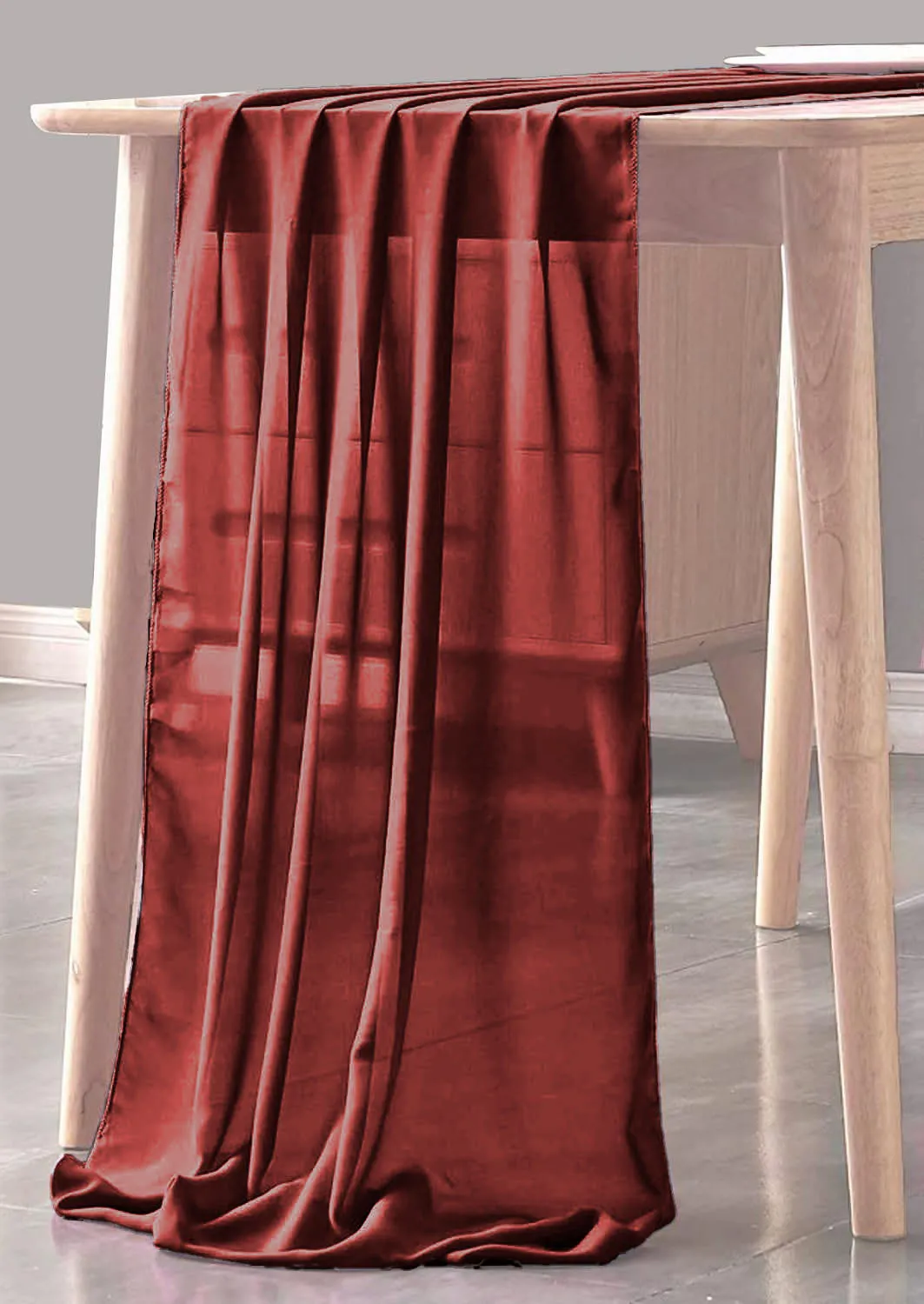CHIFFON SHEER TABLE RUNNER (18" inches x 180" inches)