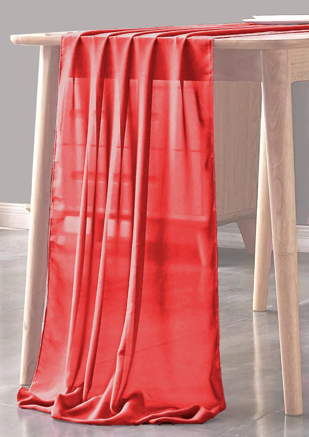 CHIFFON SHEER TABLE RUNNER (18" inches x 180" inches)