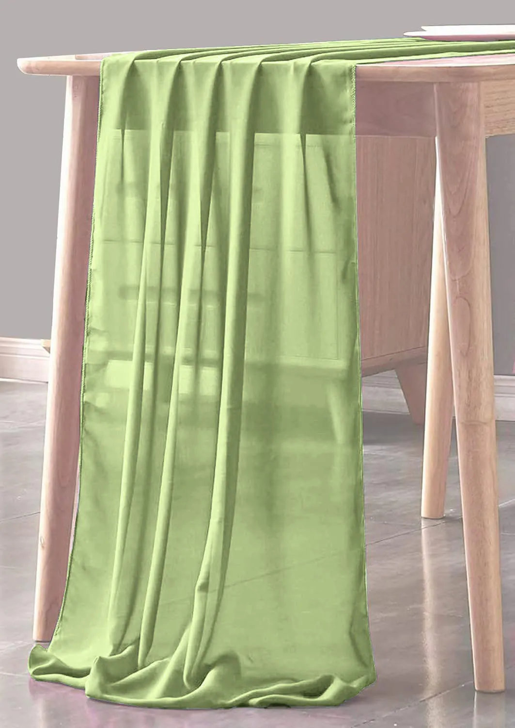 CHIFFON SHEER TABLE RUNNER (18" inches x 180" inches)