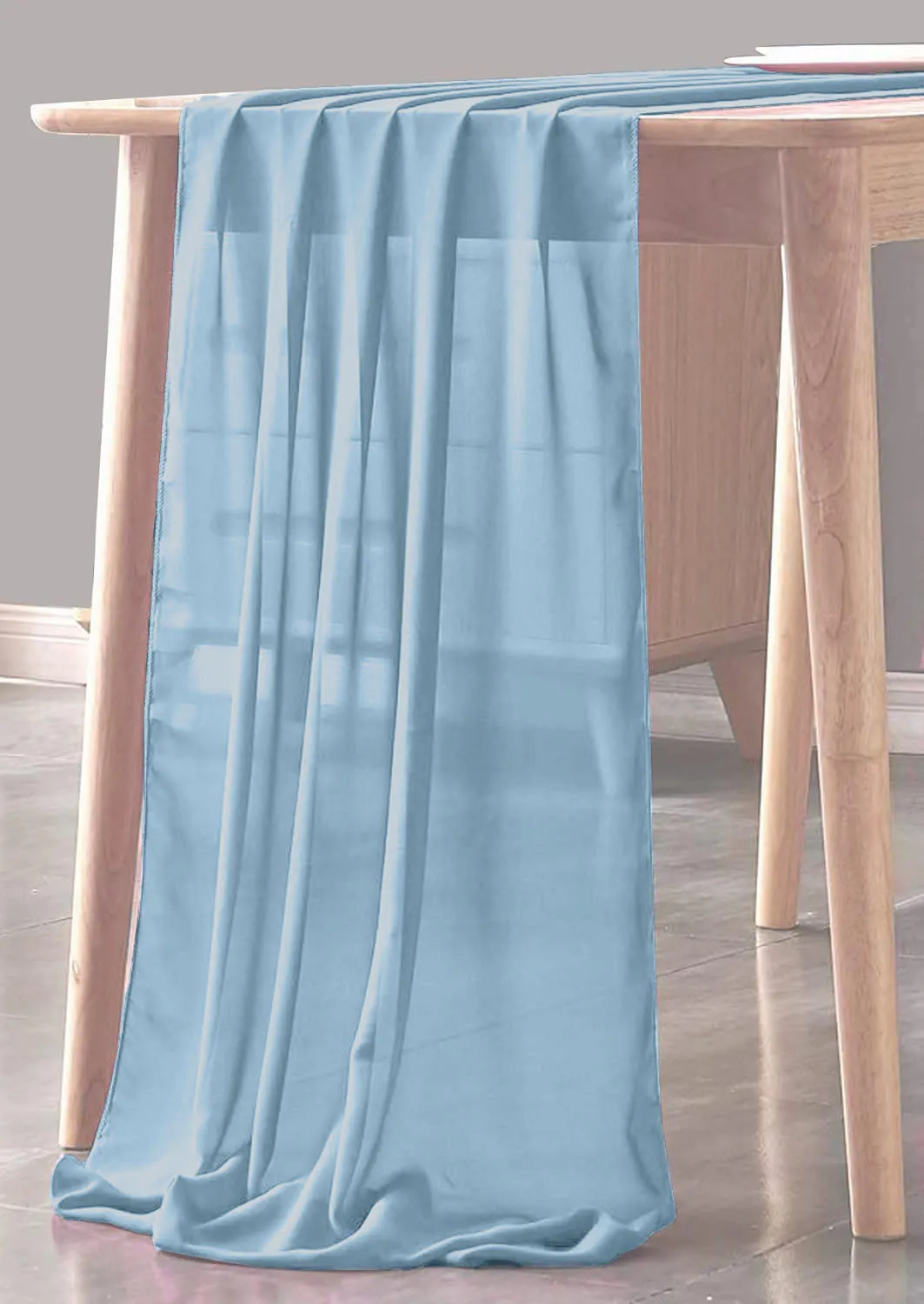 CHIFFON SHEER TABLE RUNNER (18" inches x 180" inches)