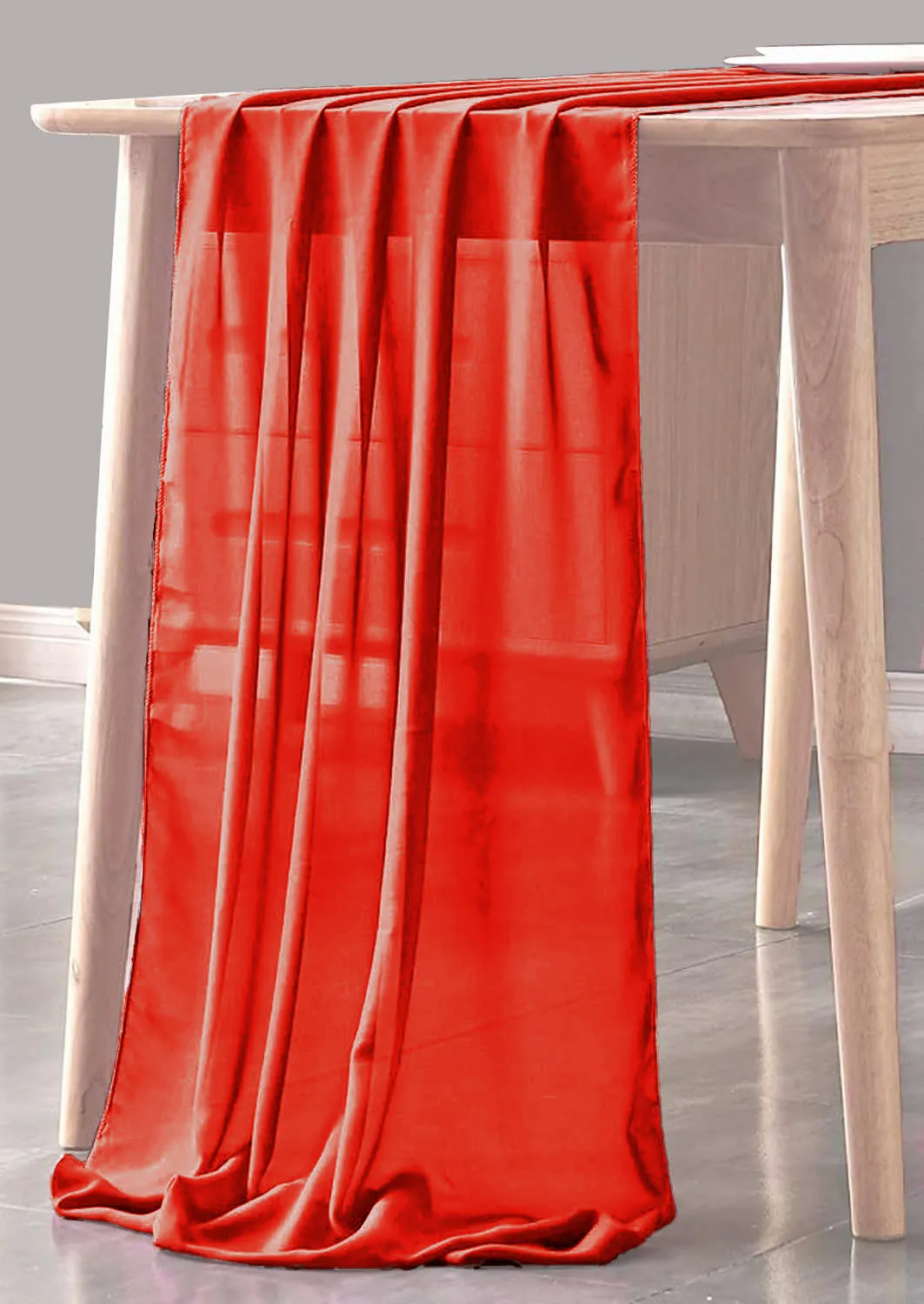 CHIFFON SHEER TABLE RUNNER (18" inches x 180" inches)