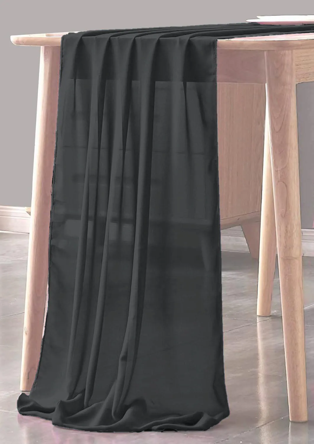CHIFFON SHEER TABLE RUNNER (18" inches x 180" inches)