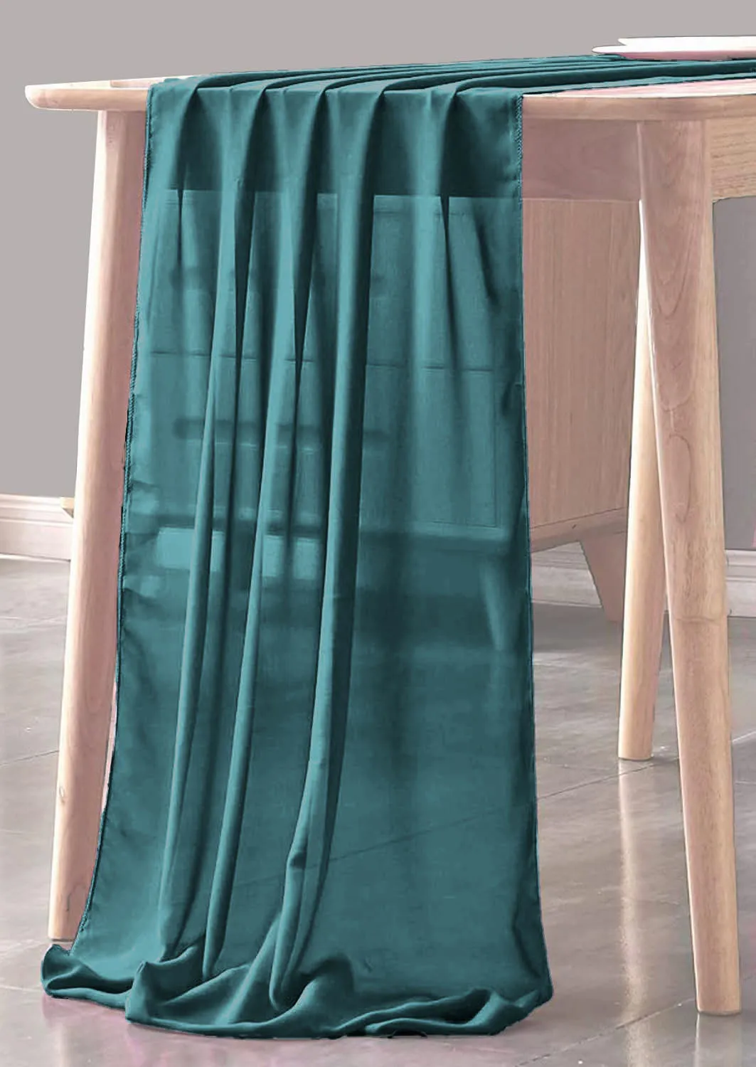 CHIFFON SHEER TABLE RUNNER (18" inches x 180" inches)