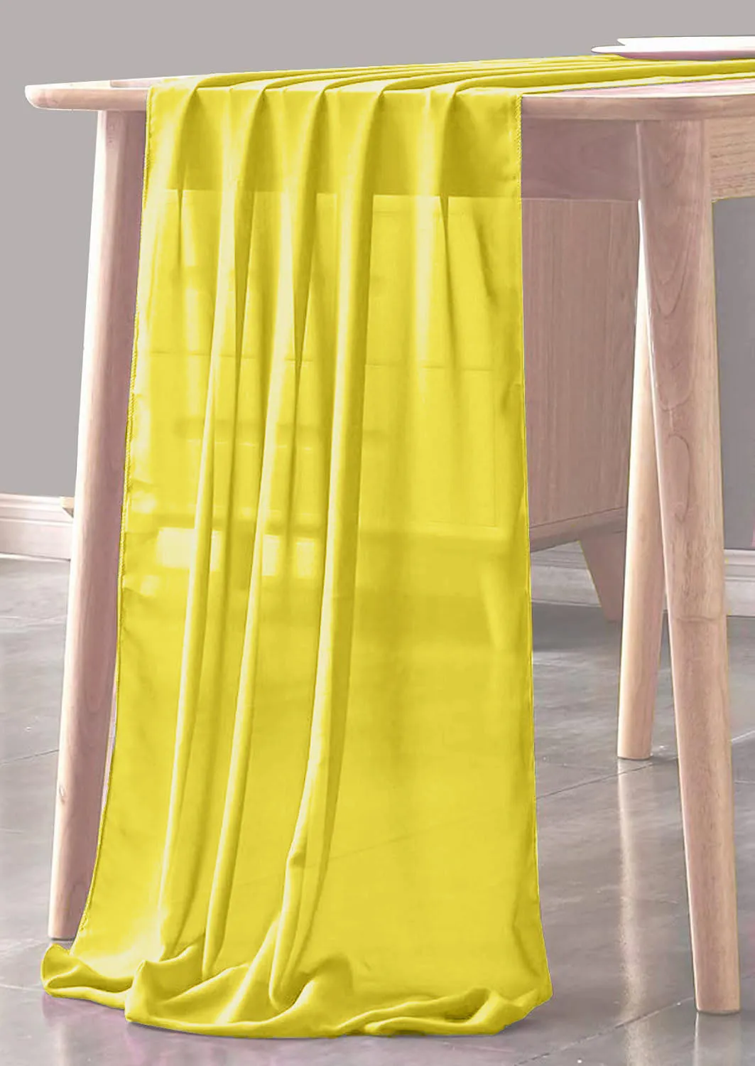 CHIFFON SHEER TABLE RUNNER (18" inches x 180" inches)