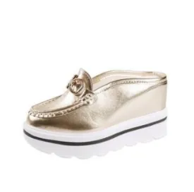 Chunky Sole Loafers