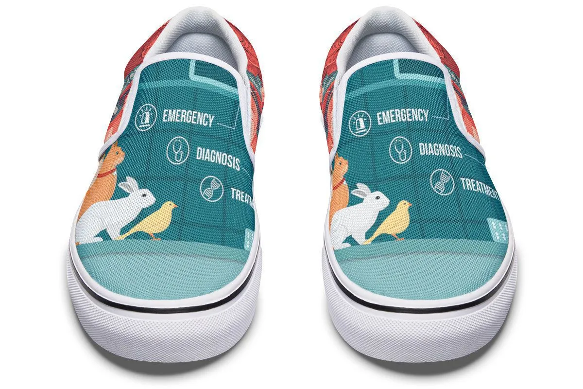 Clinic Animals Slip-On Shoes