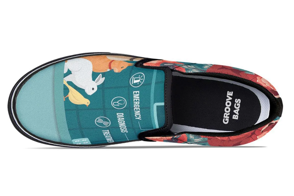 Clinic Animals Slip-On Shoes