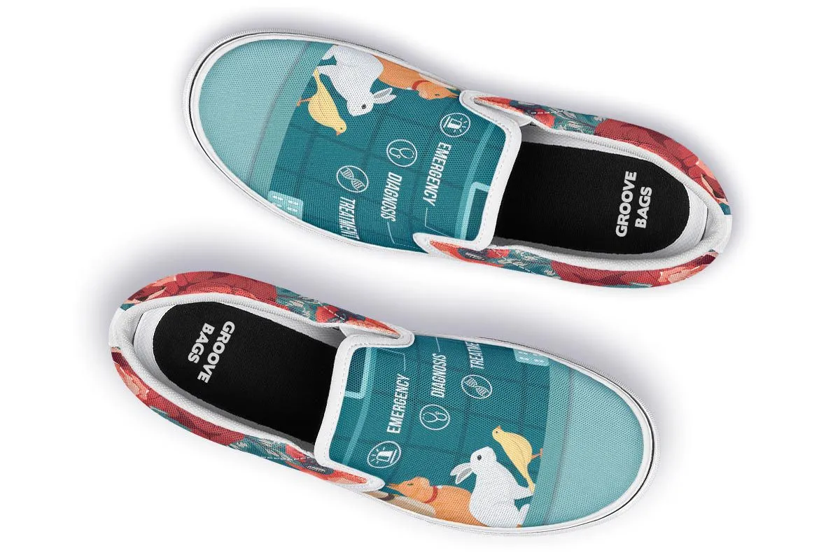 Clinic Animals Slip-On Shoes