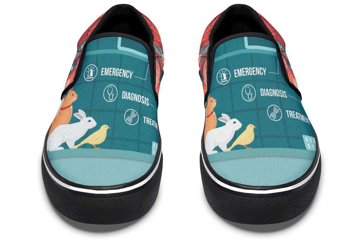 Clinic Animals Slip-On Shoes