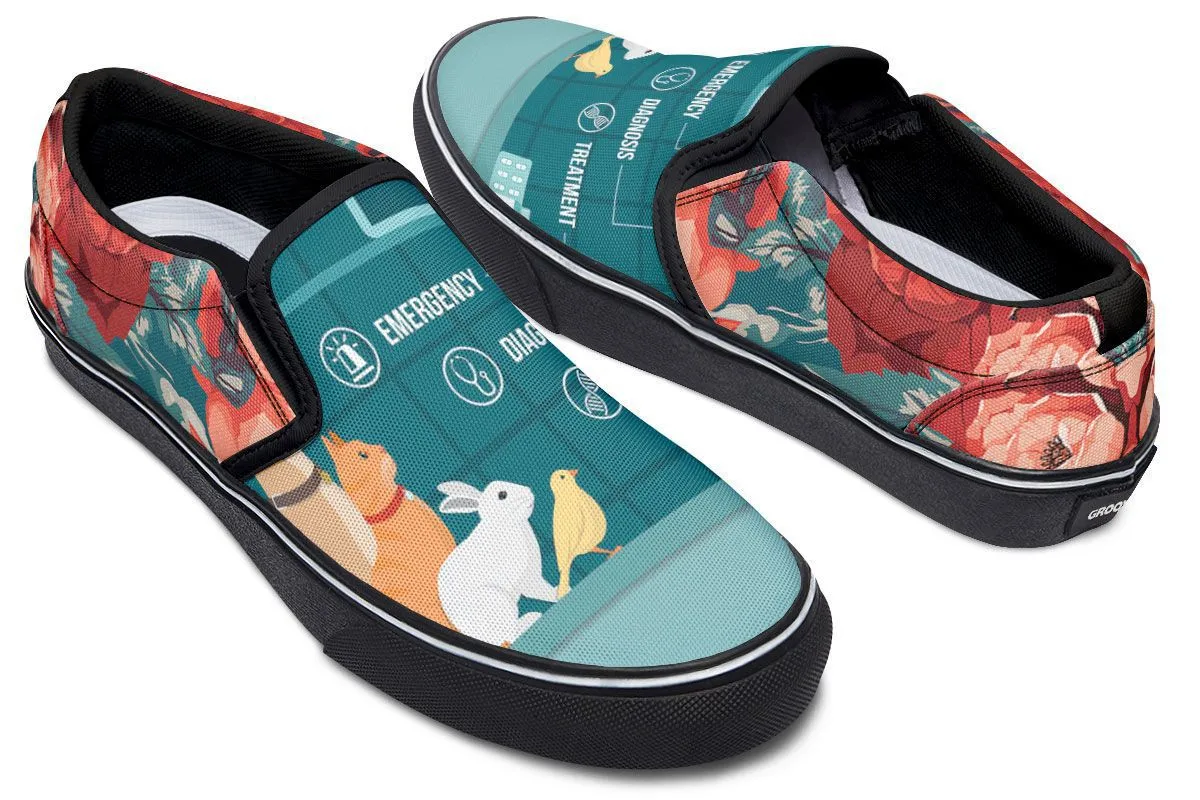 Clinic Animals Slip-On Shoes