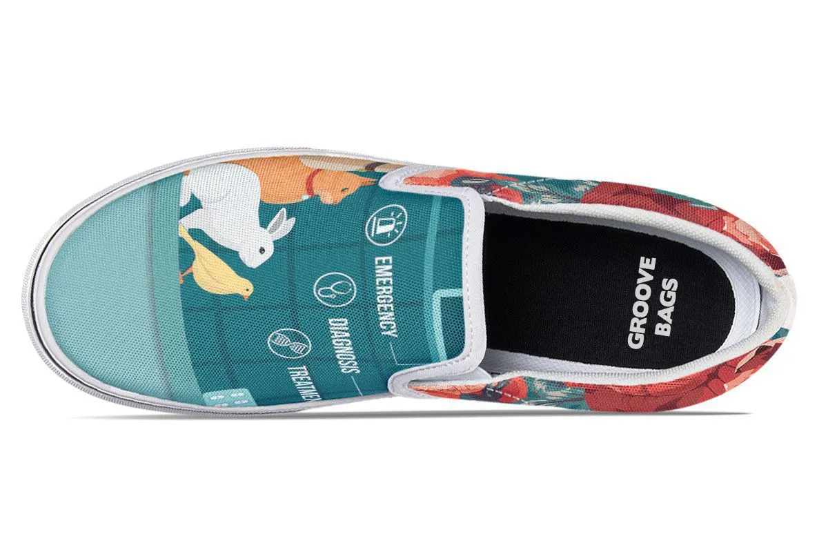 Clinic Animals Slip-On Shoes