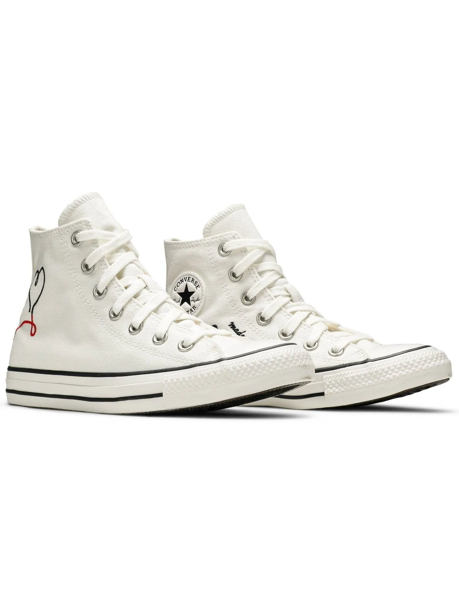 Converse Chuck Taylor All Star High Made With Love Vintage White/Egret/Black 171159F