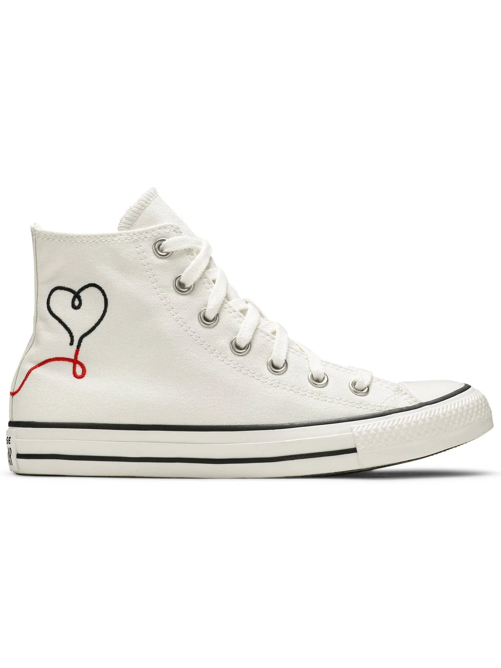 Converse Chuck Taylor All Star High Made With Love Vintage White/Egret/Black 171159F