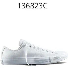 CONVERSE Chuck Taylor All Star Leather Low Top White 136823C
