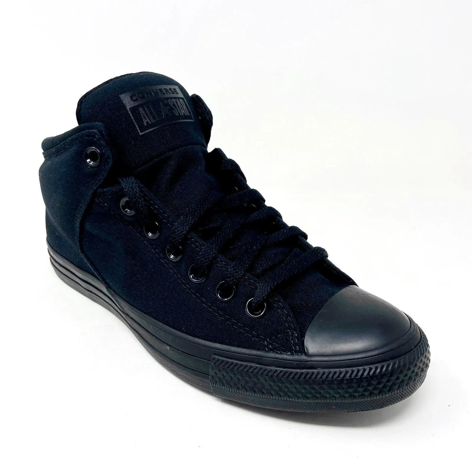 Converse Chuck Taylor High Street Hi Triple Black Mens Sneakers 149432F