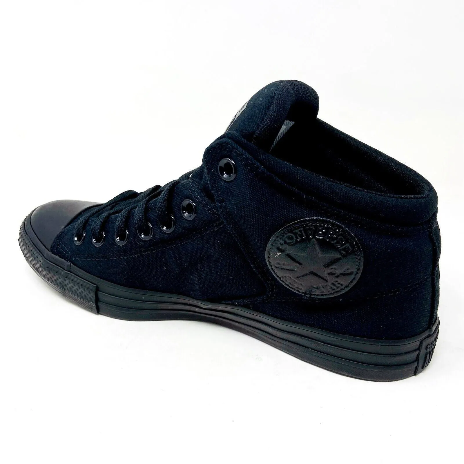 Converse Chuck Taylor High Street Hi Triple Black Mens Sneakers 149432F