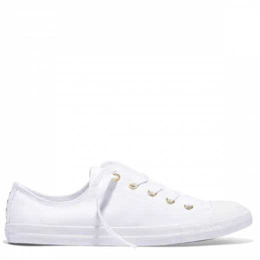 Converse CT AS Dainty Canvas Stud White/Gold