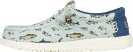 HEYDUDE Wally Marlin, Mens Shoes, Men's Slip-on Loafers, Comfortable & Light-Weight