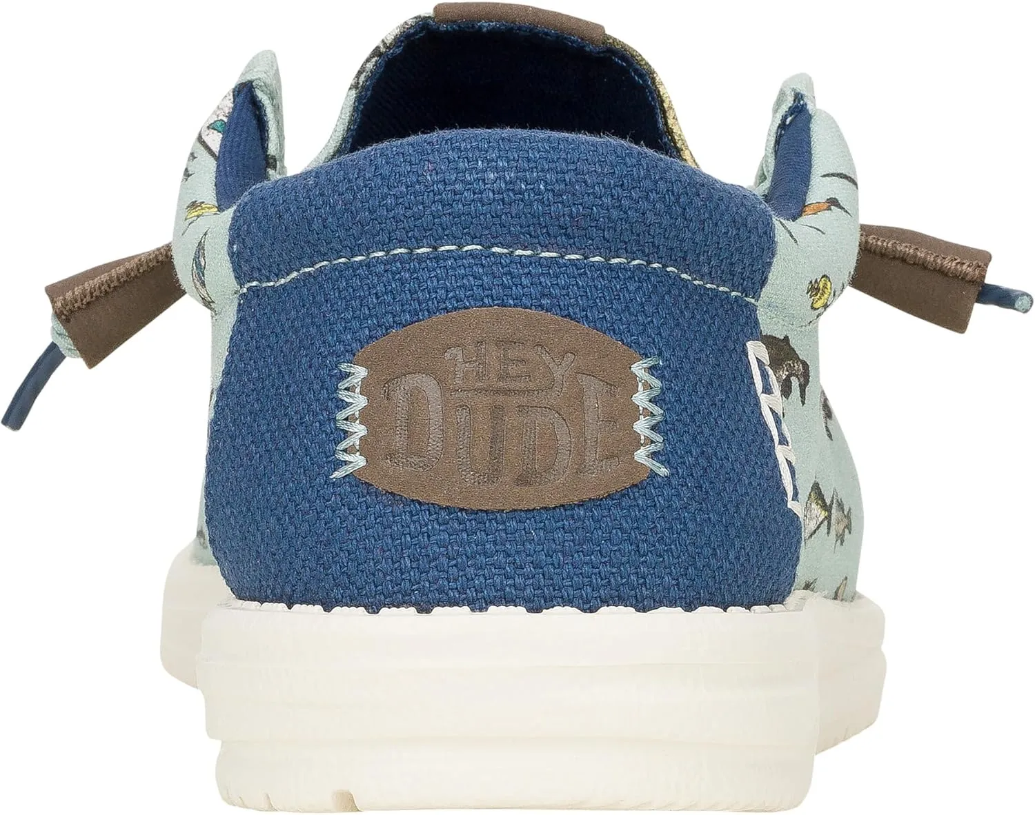 HEYDUDE Wally Marlin, Mens Shoes, Men's Slip-on Loafers, Comfortable & Light-Weight