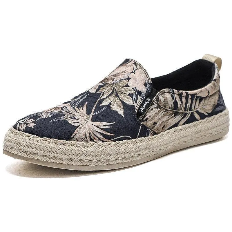 Junglemen  Men's slip-on canvas shoes