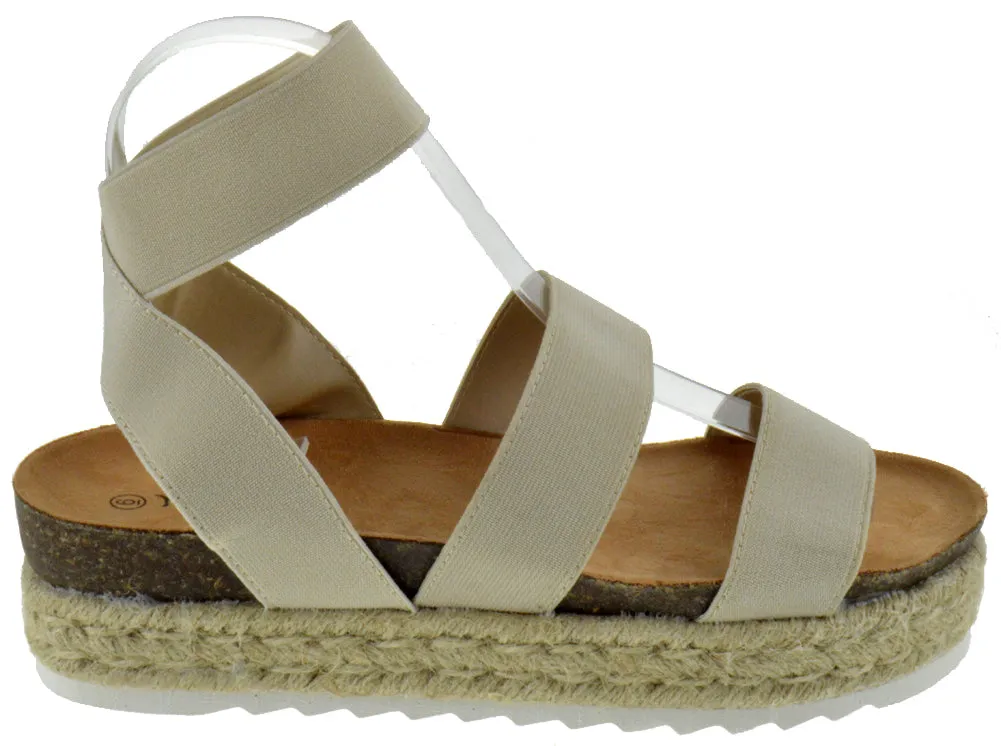 Kacie 02 Women's Espadrille Beige 8