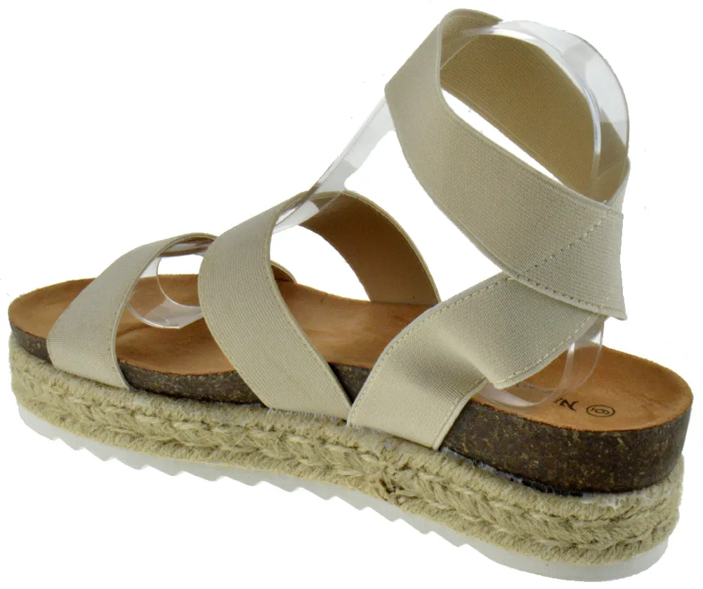 Kacie 02 Women's Espadrille Beige 8