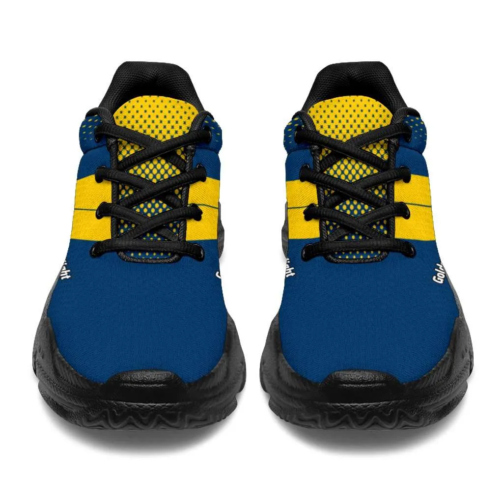 Marquette #GoldenFlight Chunky Sneakers