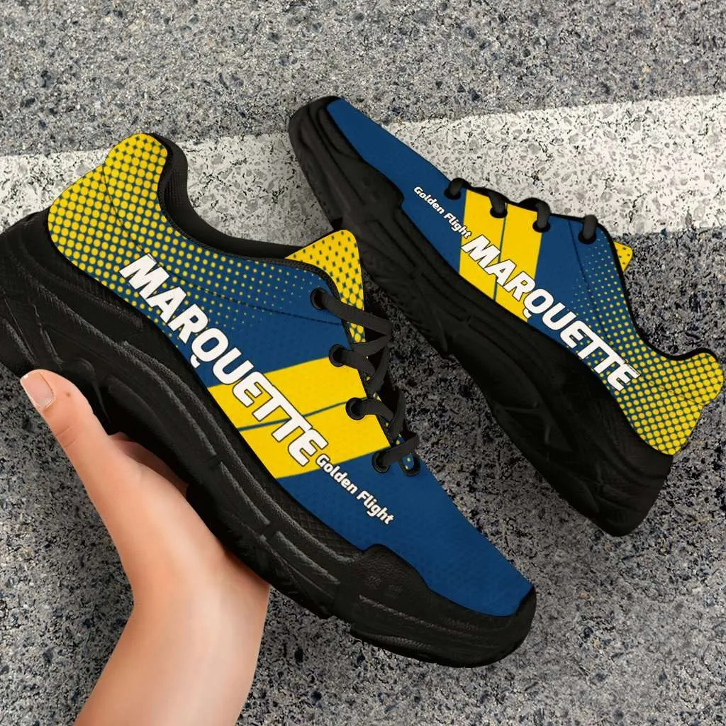 Marquette #GoldenFlight Chunky Sneakers
